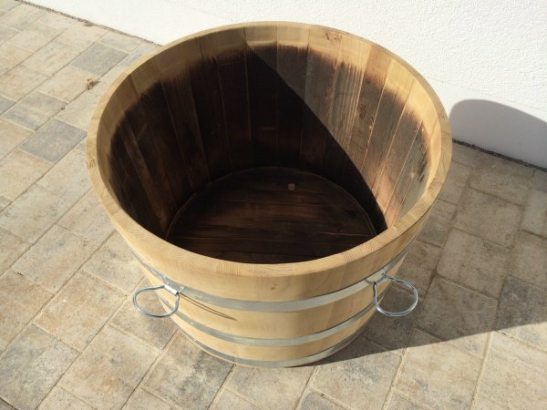 Pflanzkübel Akazie BxH 60x50cm